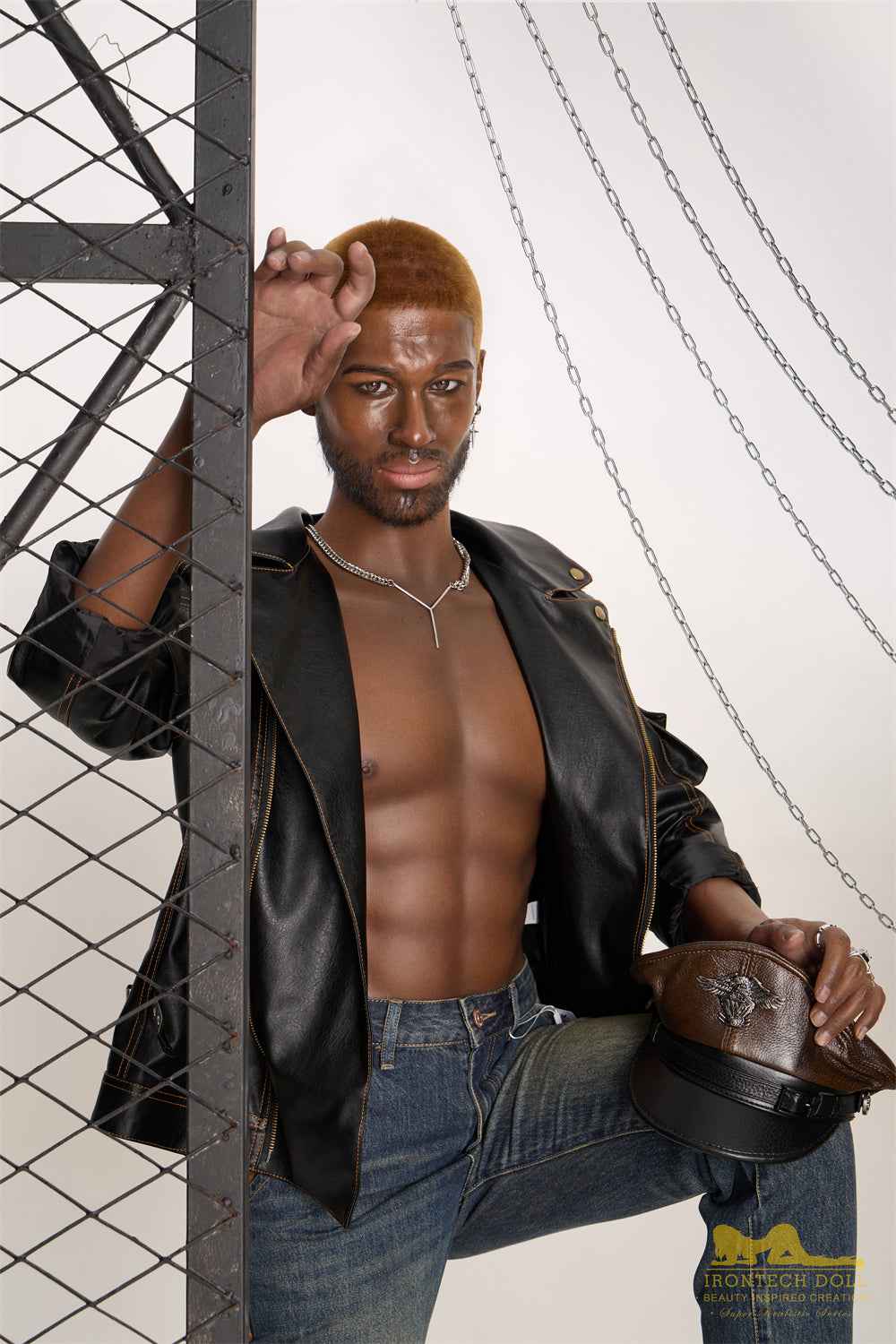 Irontech Doll männliche Sex Doll Kwame Konfiguriert Irontech Doll kaufen Sexroboter KI