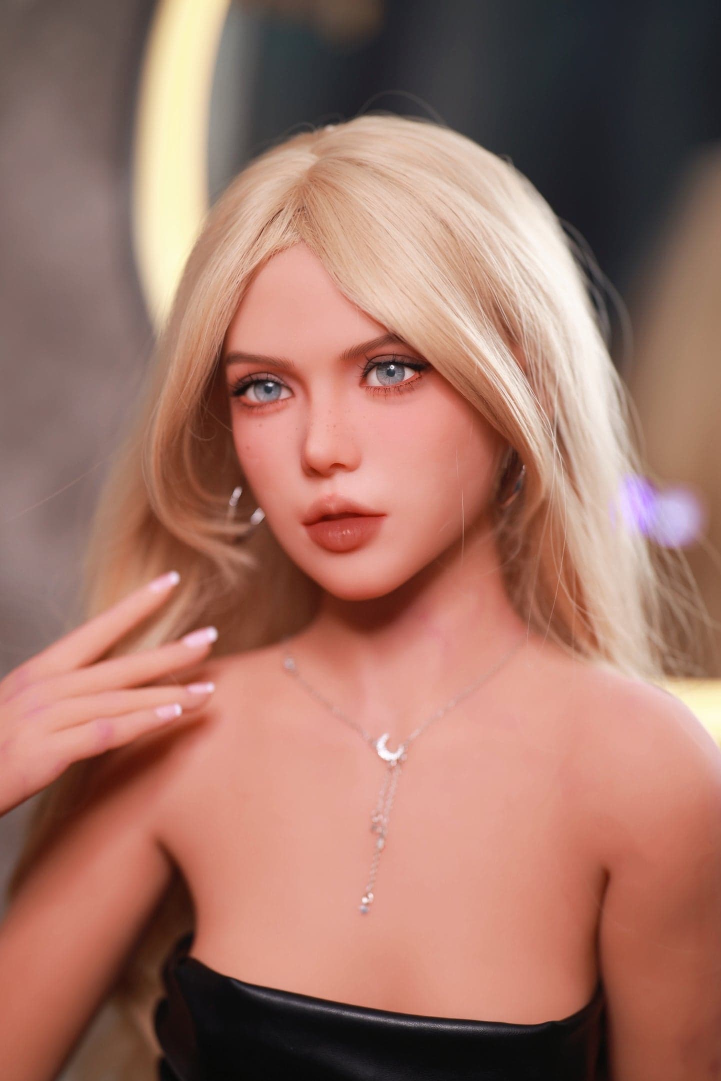 Firedoll Aldara - Blonde Silikon Sexpuppe mit blauen Augen - 12