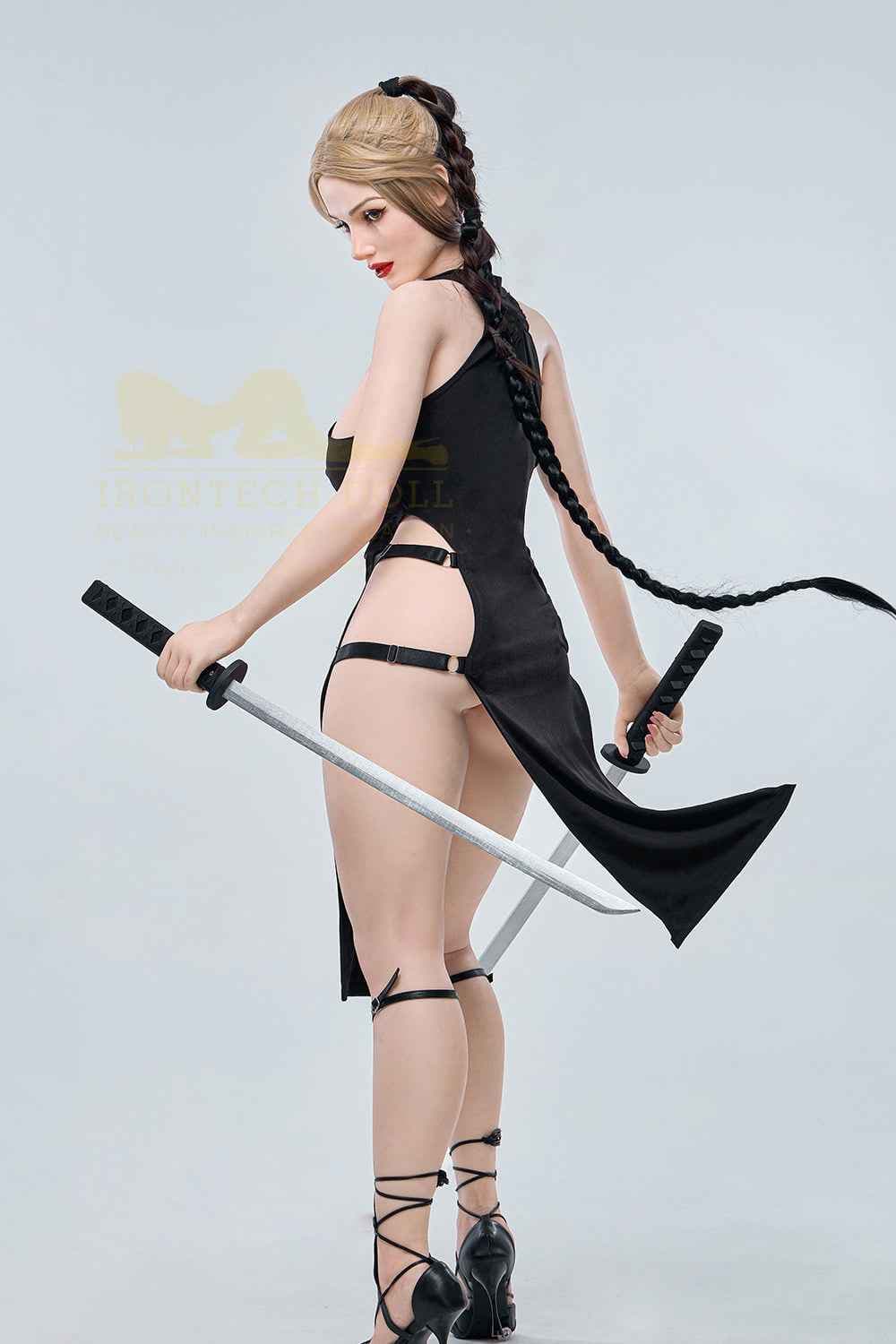 Irontech Doll Sexdoll Tonie - 159 cm Silikon Sexpuppe mit ausdrucksstarkem Design - 18