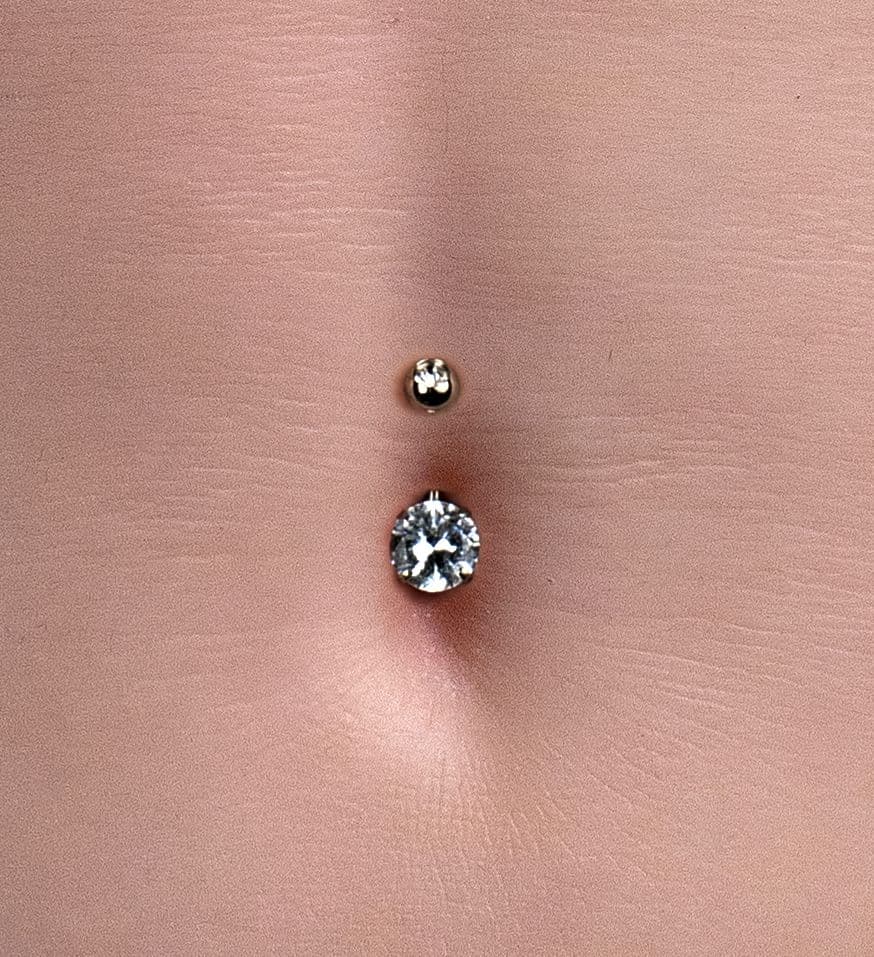 Bauchnabelpiercing Funkel - Bild