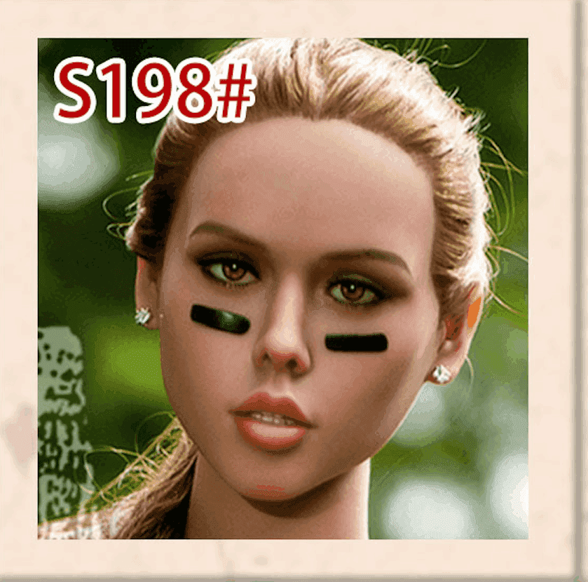 Angel Kiss Sex Doll Kopf LS12