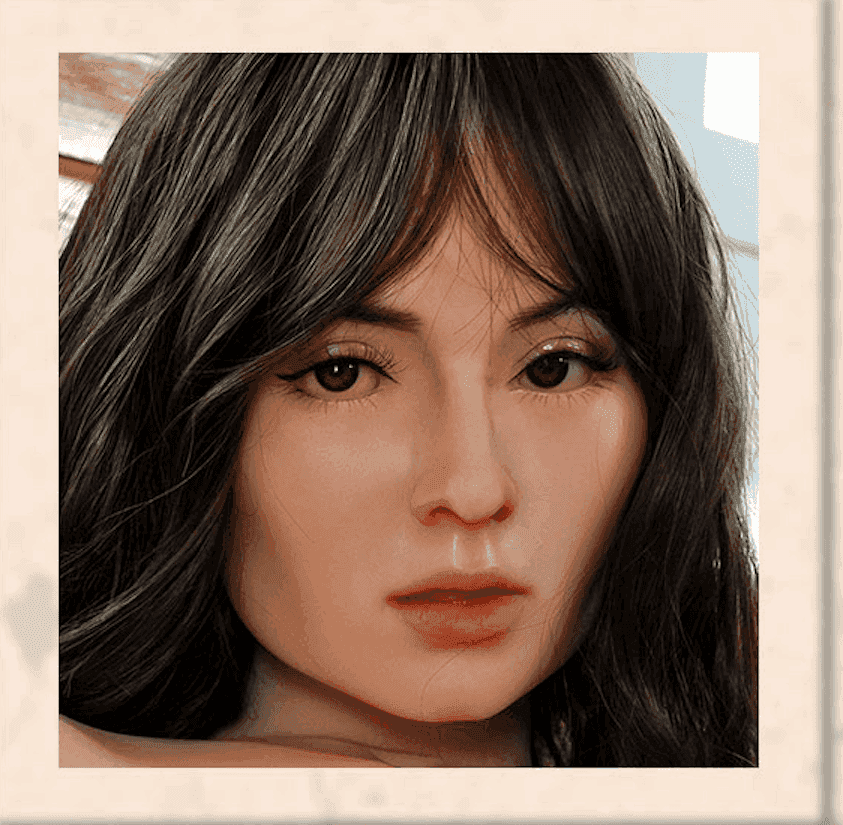 Angel Kiss Sex Doll Kopf LS42