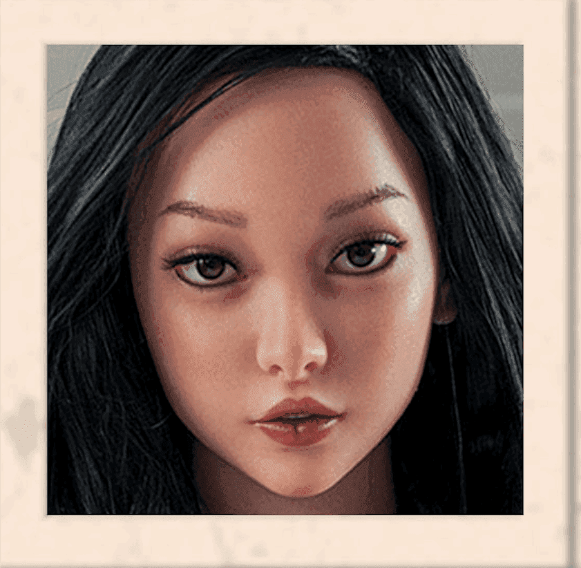 Angel Kiss Sex Doll Kopf LS45