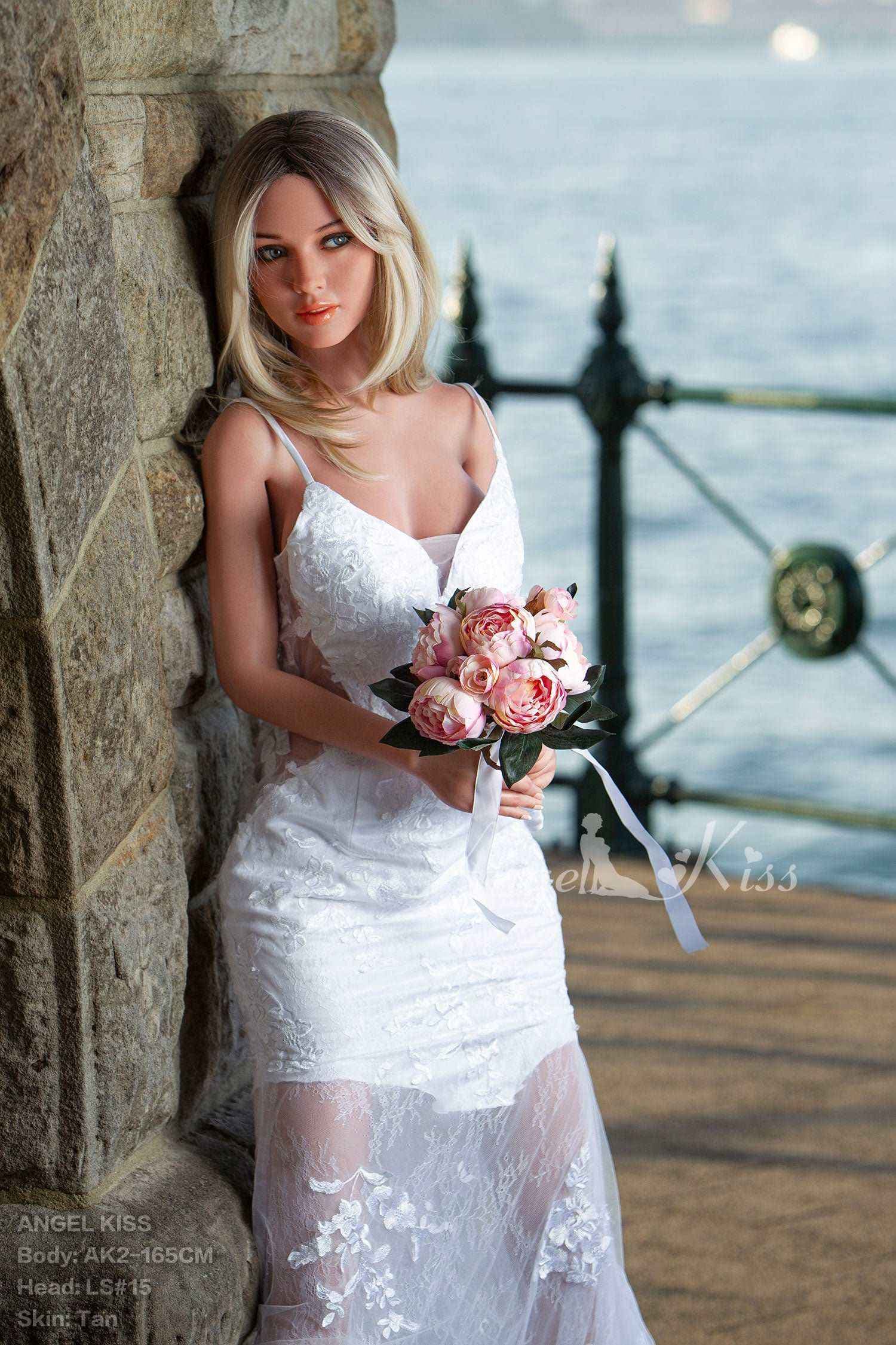 Angel Kiss Emilia Premium Silikon Sexpuppe - Blonde Schönheit - 21