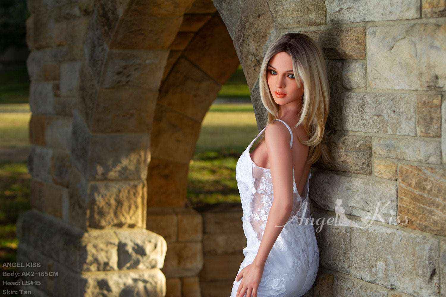 Angel Kiss Emilia Premium Silikon Sexpuppe - Blonde Schönheit - 26