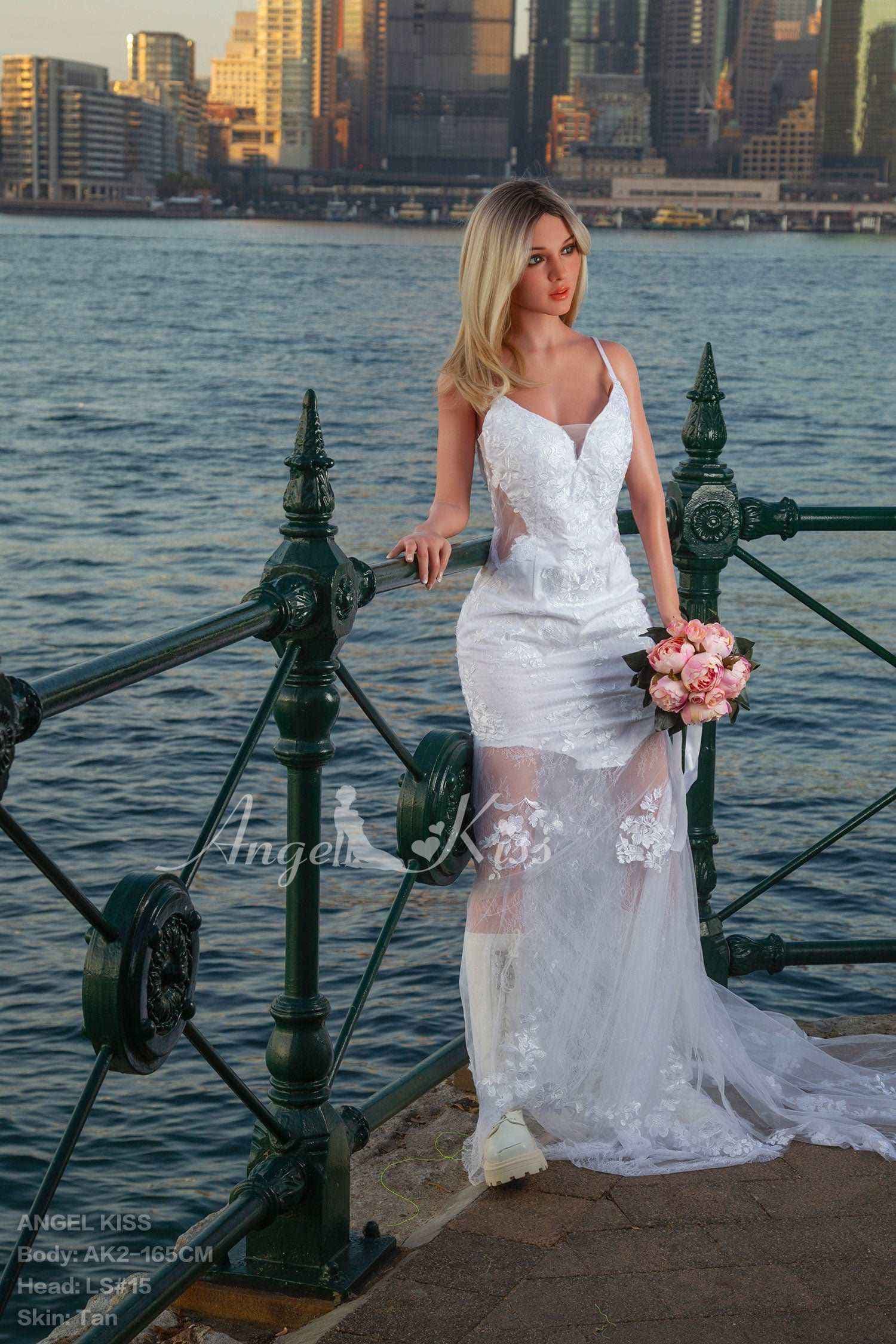 Angel Kiss Emilia Premium Silikon Sexpuppe - Blonde Schönheit - 8