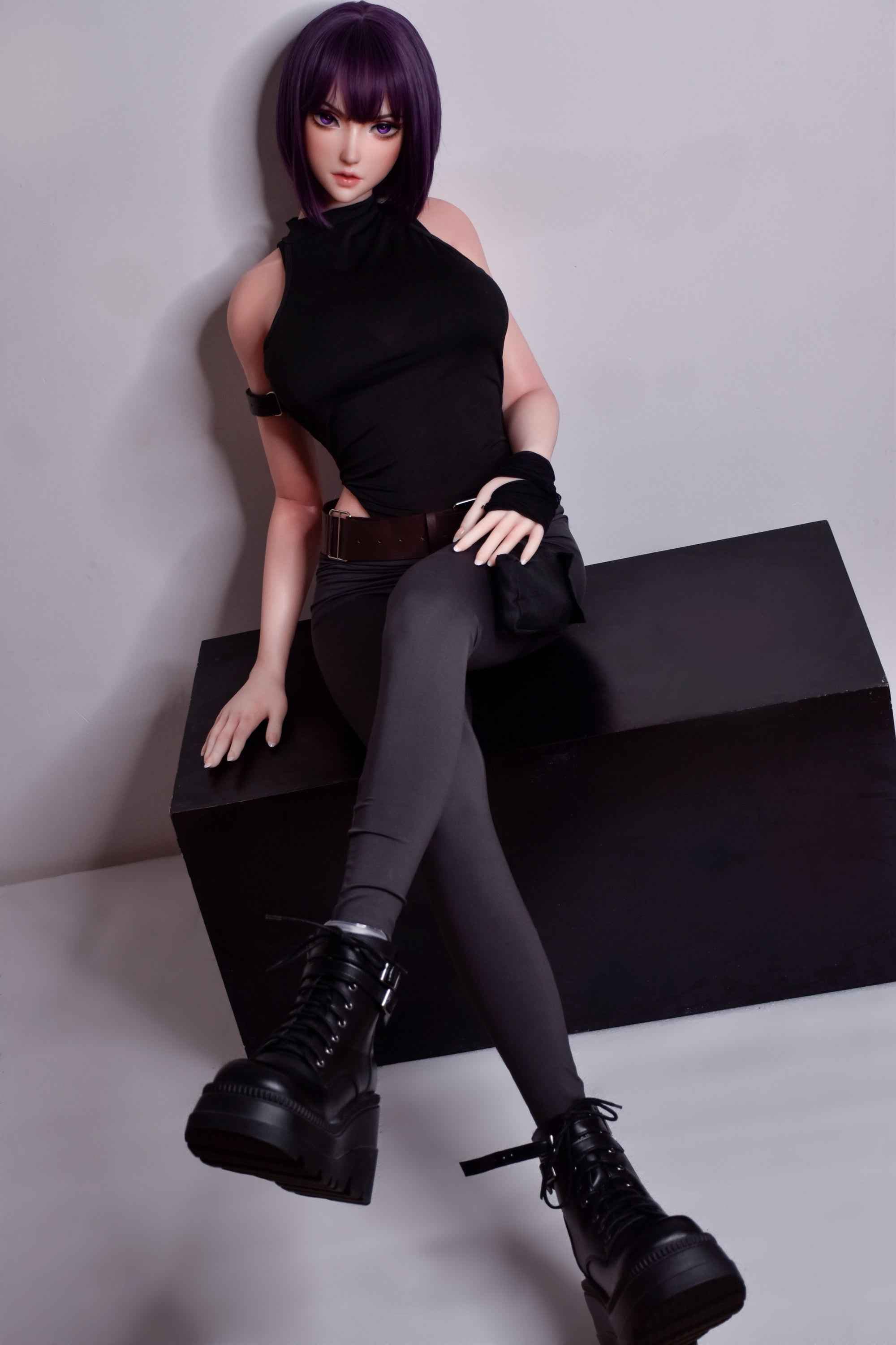 Elsa Babe Hirano Rin - TPE Anime Sexpuppe mit violetten Augen - 2