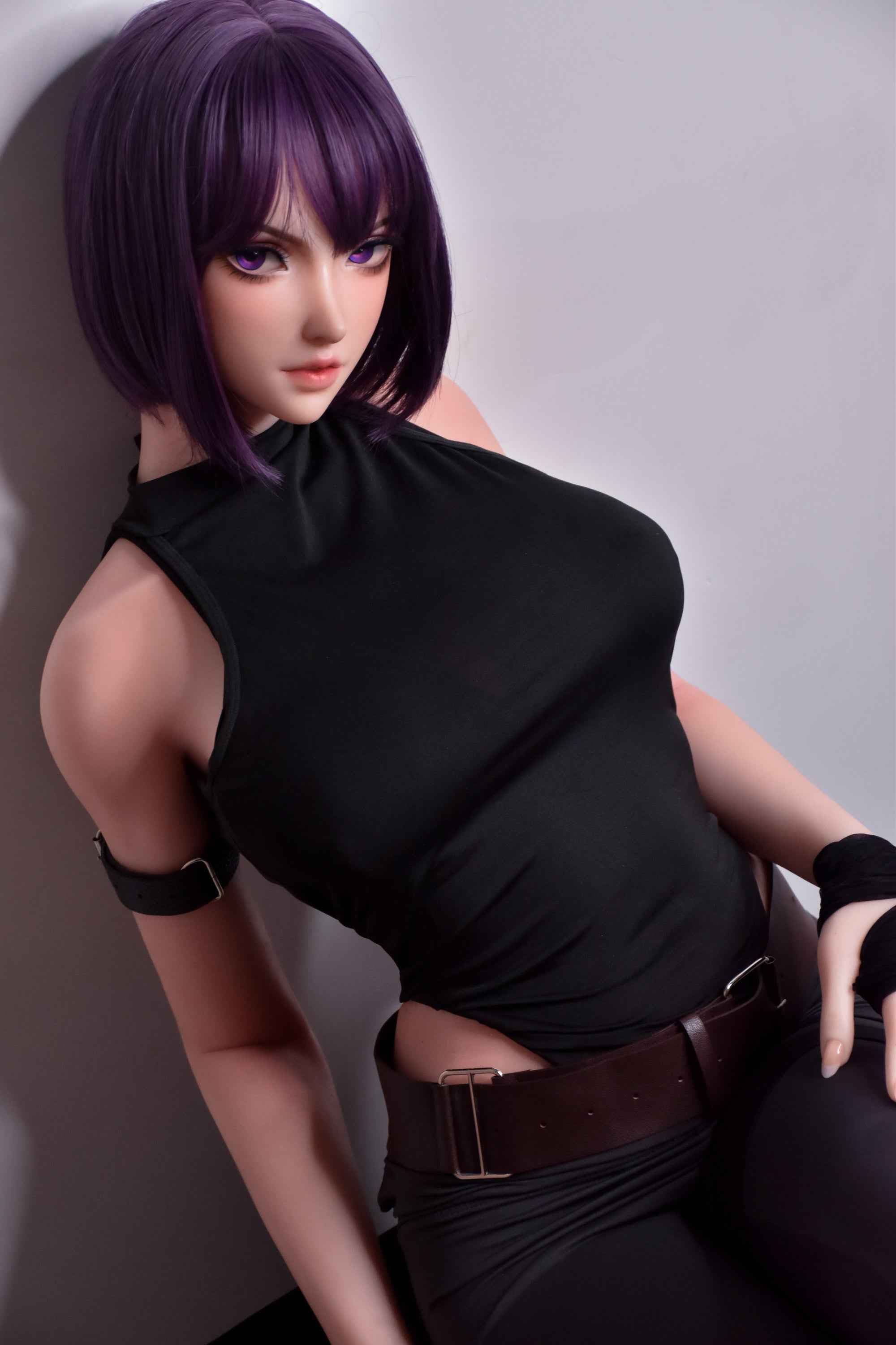 Elsa Babe Hirano Rin - TPE Anime Sexpuppe mit violetten Augen - 3