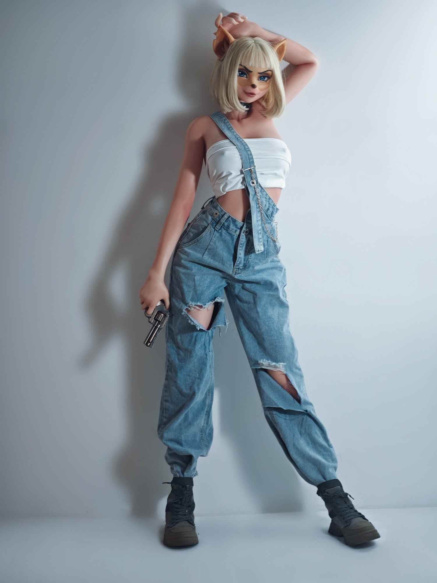 Elsa Babe Zana - Fantasy TPE Sexpuppe mit Fuchsohren - 3