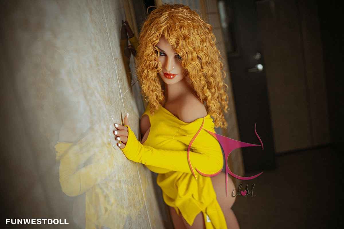 FunWest Doll Mael - TPE Sexpuppe mit goldblonden Locken - 13