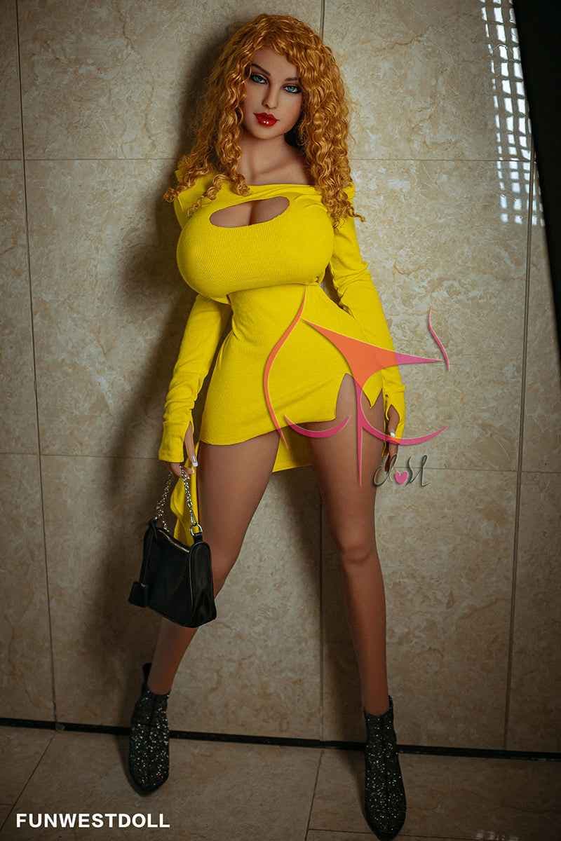 FunWest Doll Mael - TPE Sexpuppe mit goldblonden Locken - 4