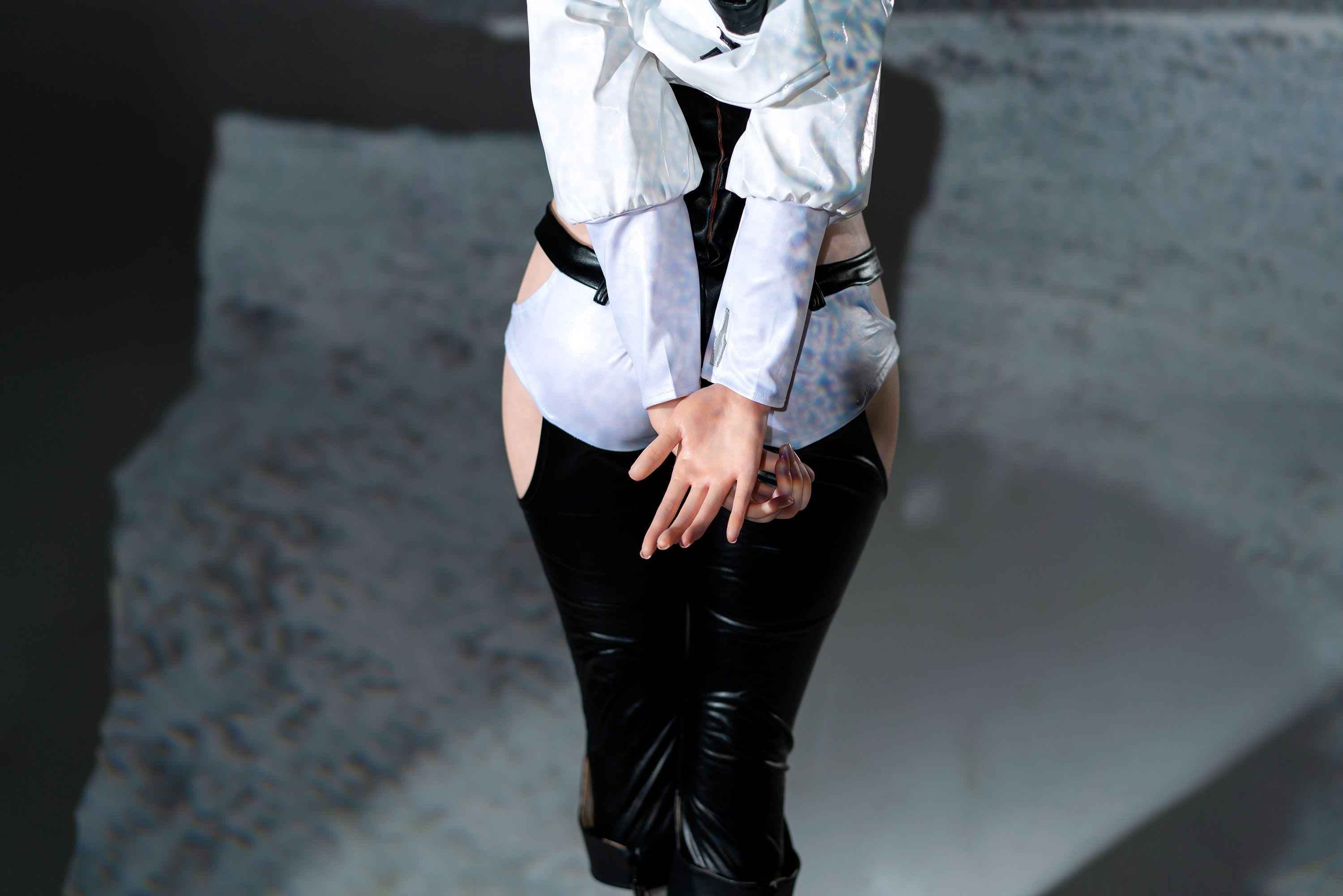 Gamelady Anime Leyka - Silberhaarige Anime Sexpuppe - 7