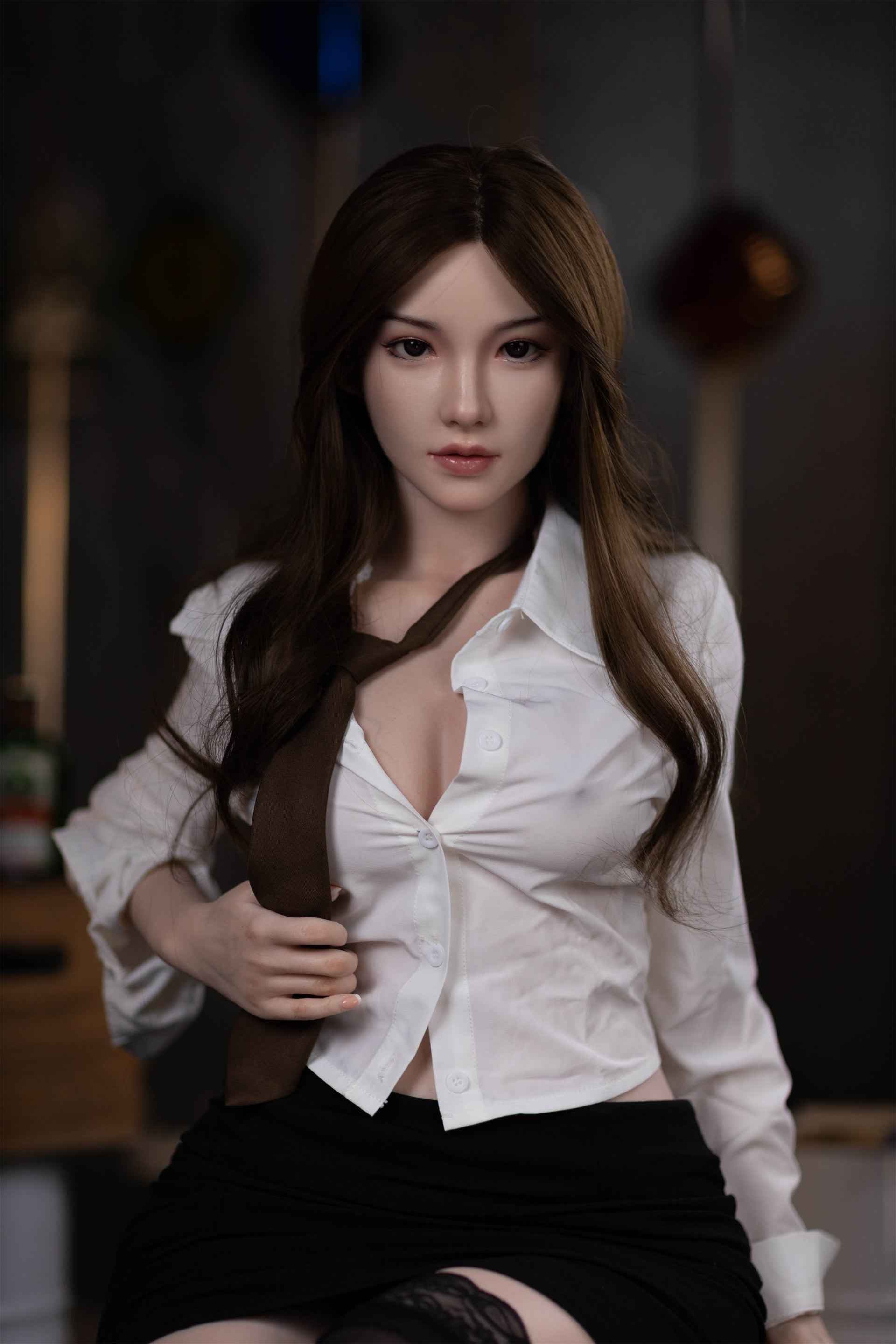 Golden Doll Delphina - Premium Silikon Sexpuppe mit asiatischem Charme - 6