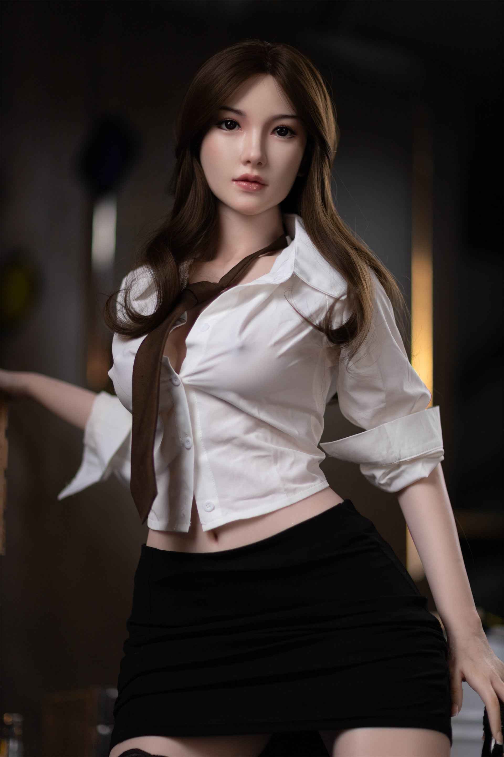 Golden Doll Delphina - Premium Silikon Sexpuppe mit asiatischem Charme - 13