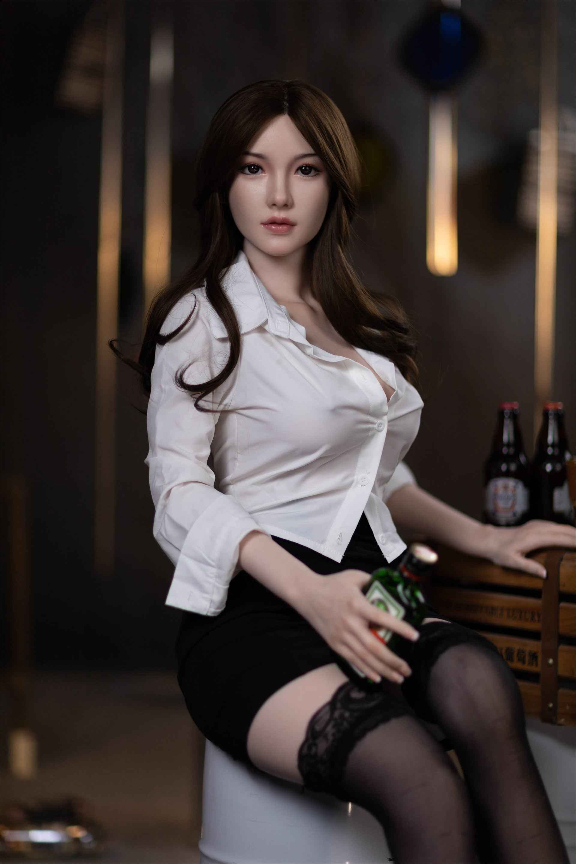 Golden Doll Delphina - Premium Silikon Sexpuppe mit asiatischem Charme - 18