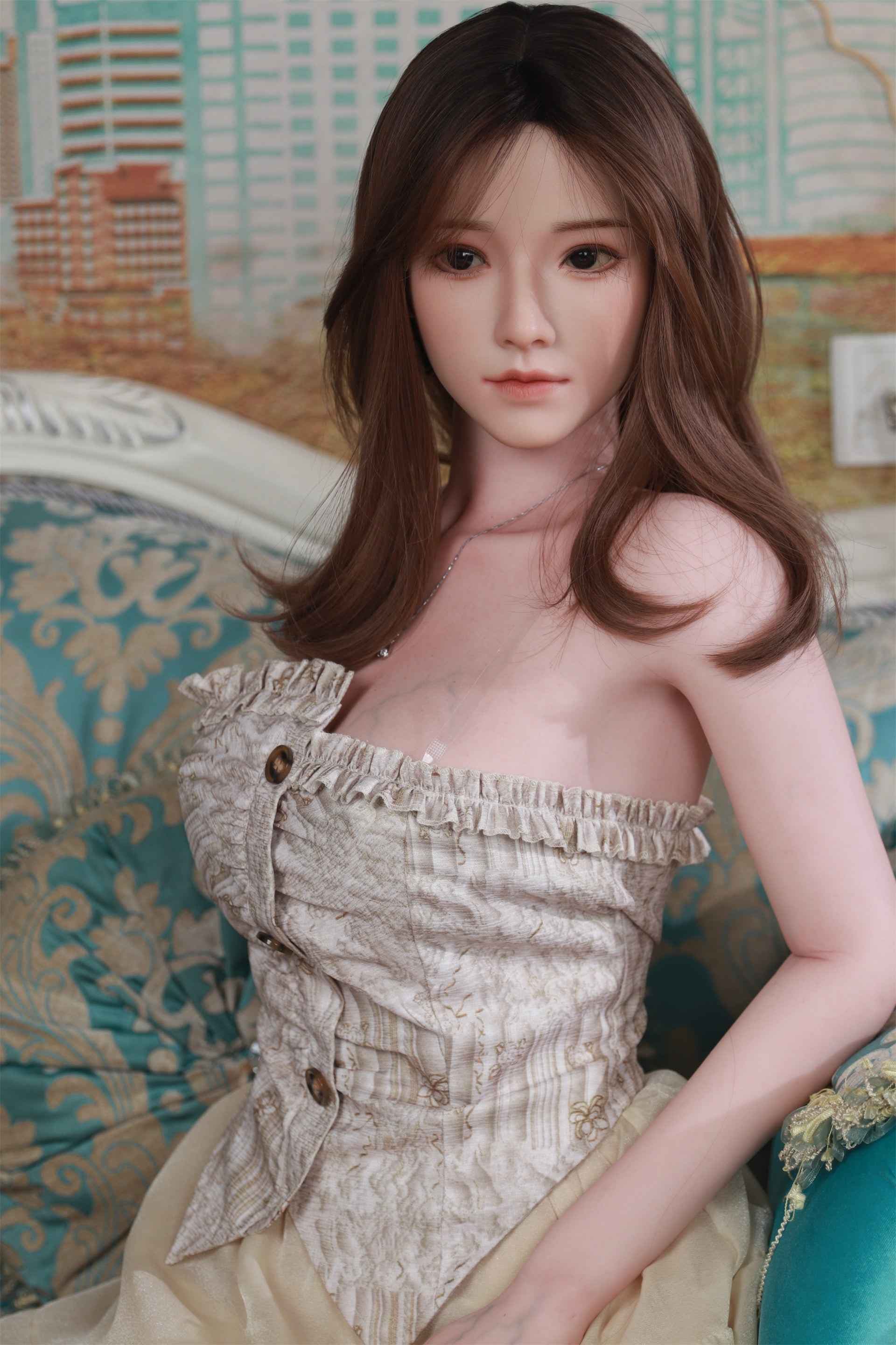 Golden Doll Emy - Asiatische Sexpuppe mit realistischen Gesichtszügen - 21