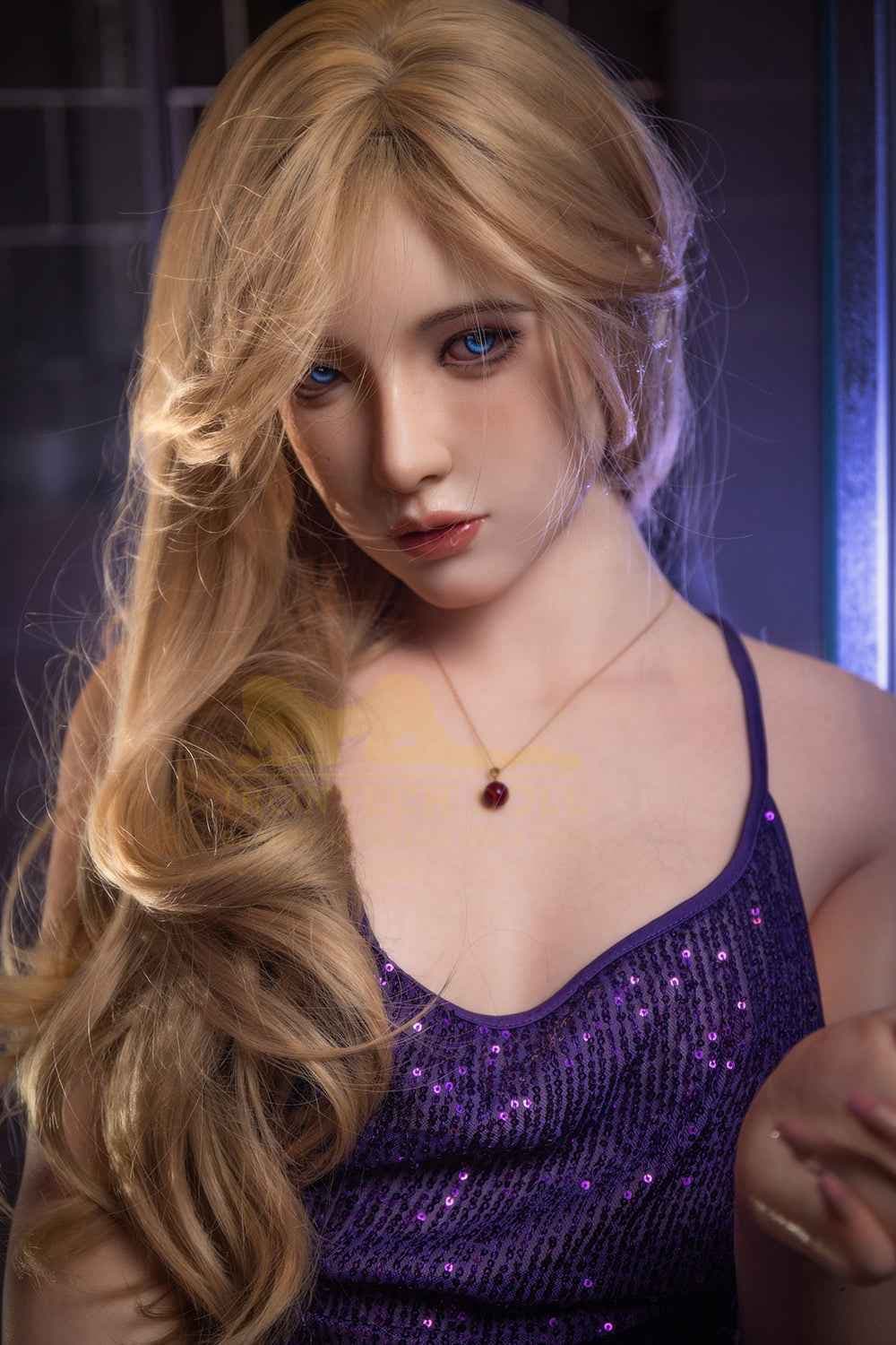 Irontech Doll Denise - Kurvige TPE Sexpuppe mit blonden Haaren - 3