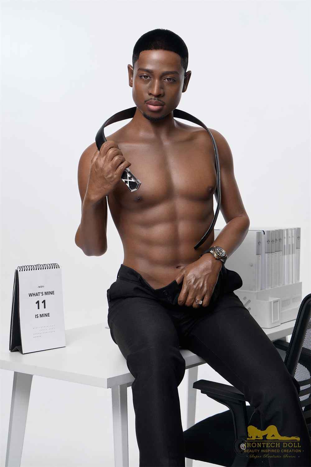 Irontech Doll Christian - Männliche Sexpuppe mit athletischem Körperbau - 13