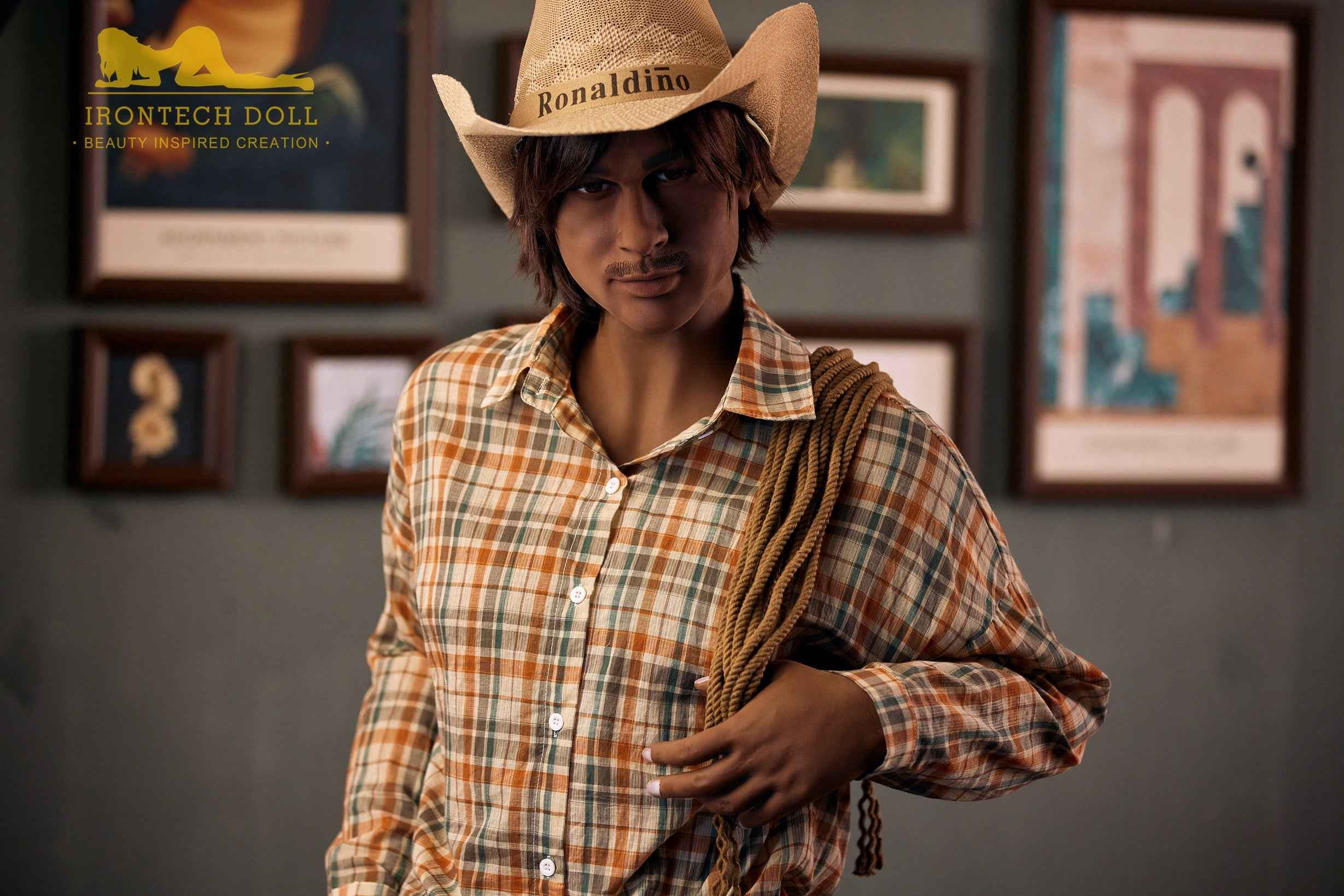 Irontech Doll DeShawn - Männliche Silikon Sexpuppe mit athletischem Körperbau - 6