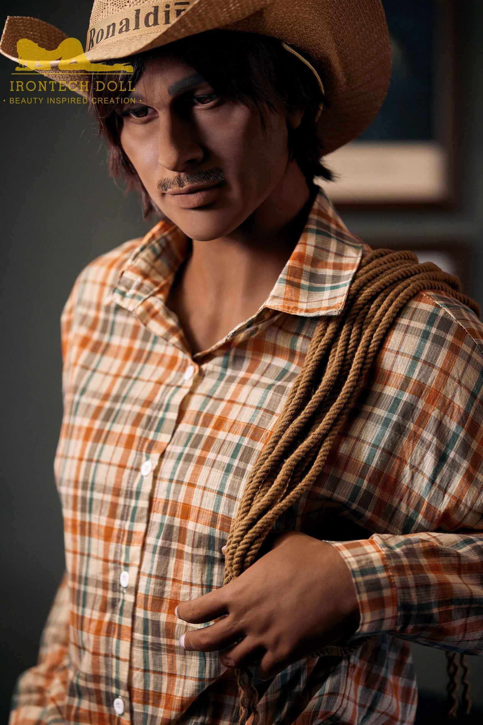 Irontech Doll DeShawn - Männliche Silikon Sexpuppe mit athletischem Körperbau - 7