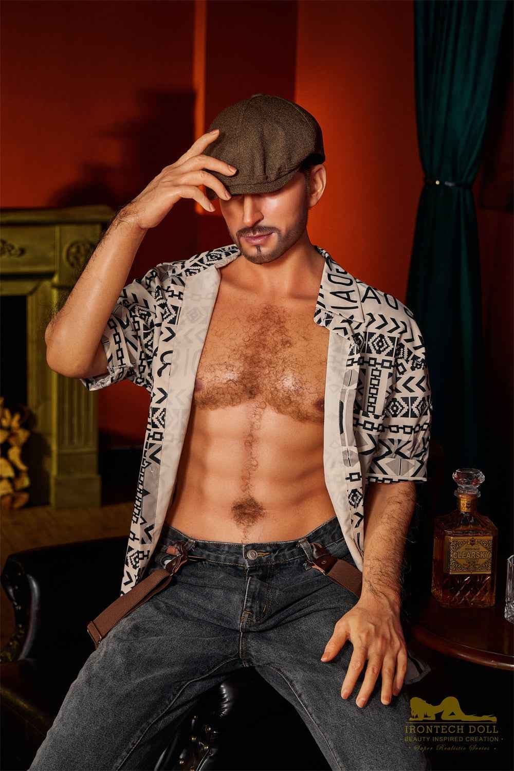 Irontech Doll George - Poupée sexuelle masculine au physique d'athlète - 12