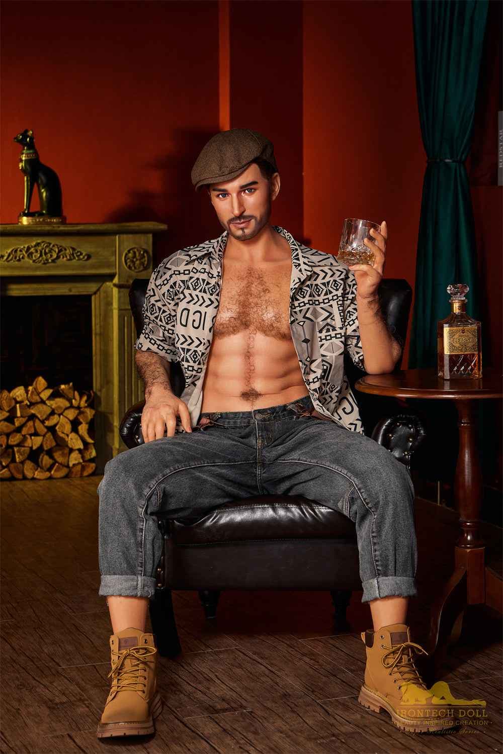 Irontech Doll George - Poupée sexuelle masculine au physique d'athlète - 14