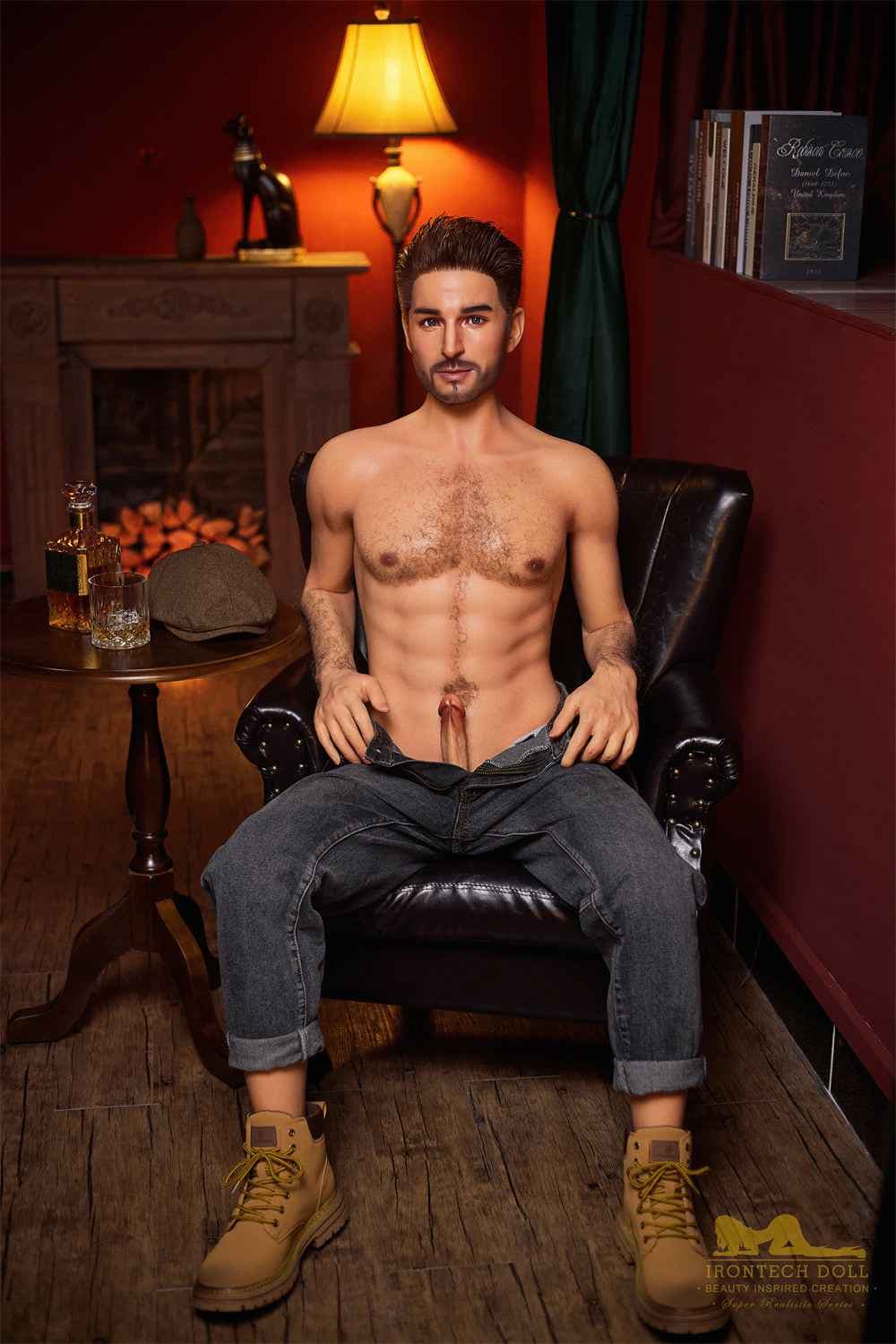 Irontech Doll George - Poupée sexuelle masculine au physique d'athlète - 16