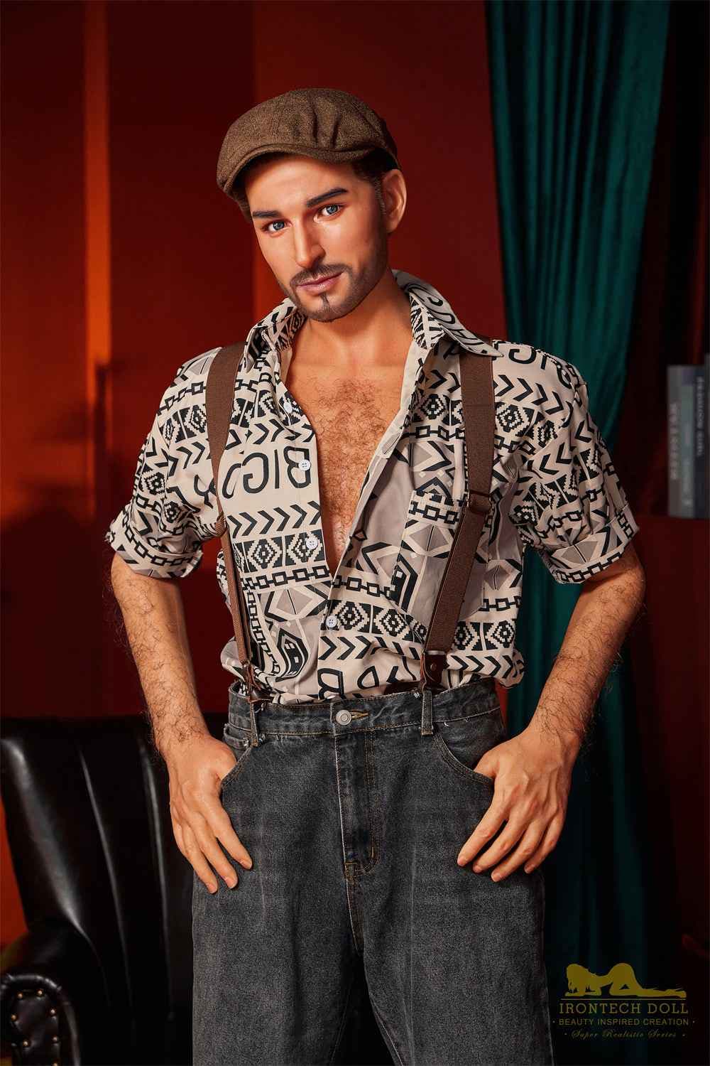 Irontech Doll George - Poupée sexuelle masculine au physique d'athlète - 3