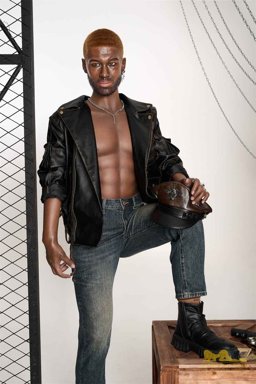 Irontech Doll Kwame - Poupée sexuelle masculine athlétique - 12