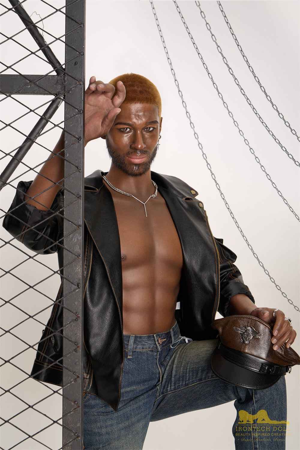 Irontech Doll Kwame - Poupée sexuelle masculine athlétique - 13