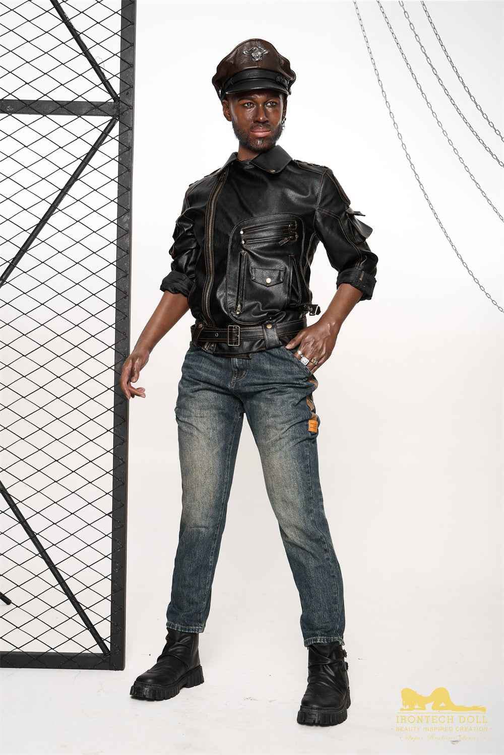 Irontech Doll Kwame - Poupée sexuelle masculine athlétique - 6