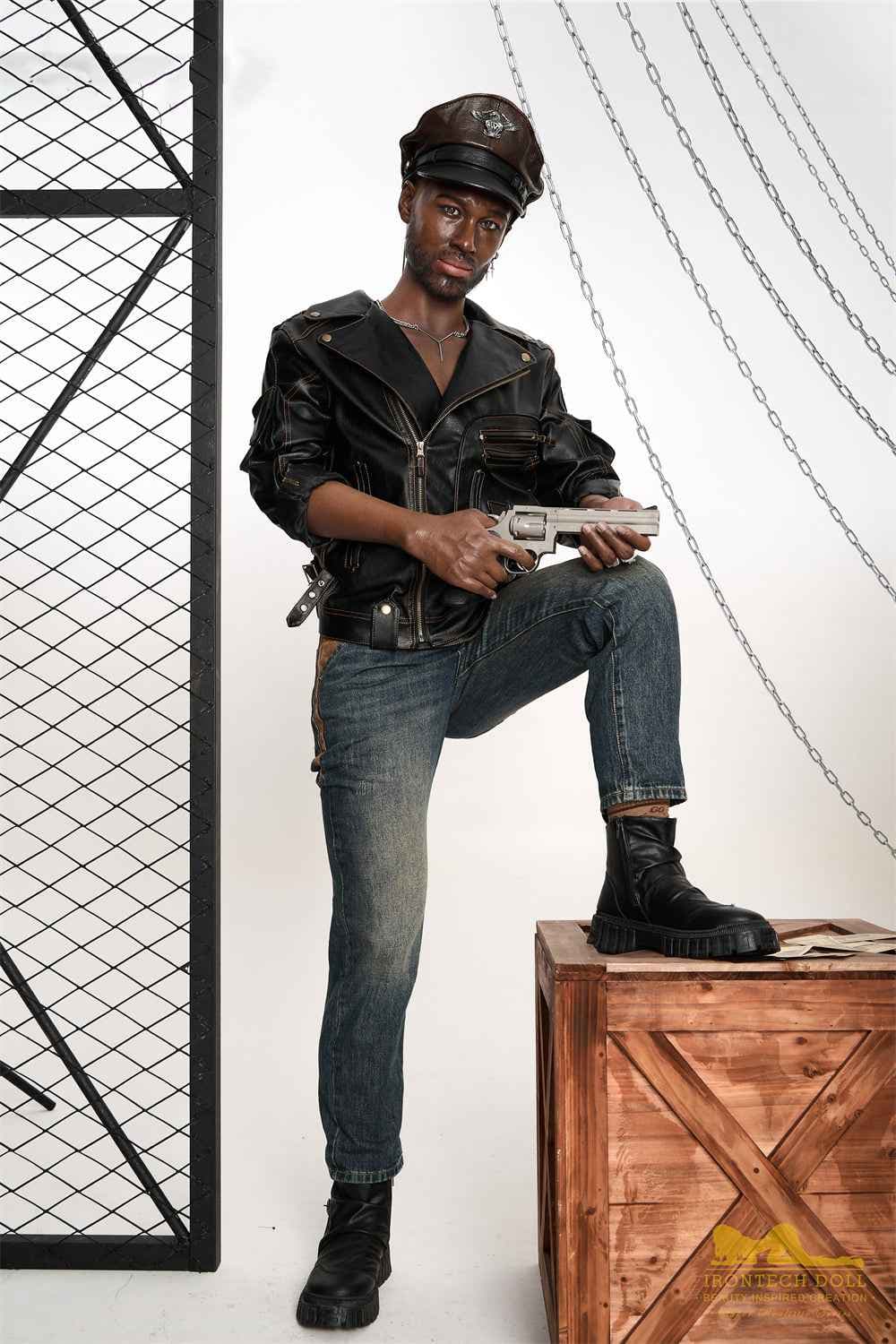 Irontech Doll Kwame - Poupée sexuelle masculine athlétique - 10