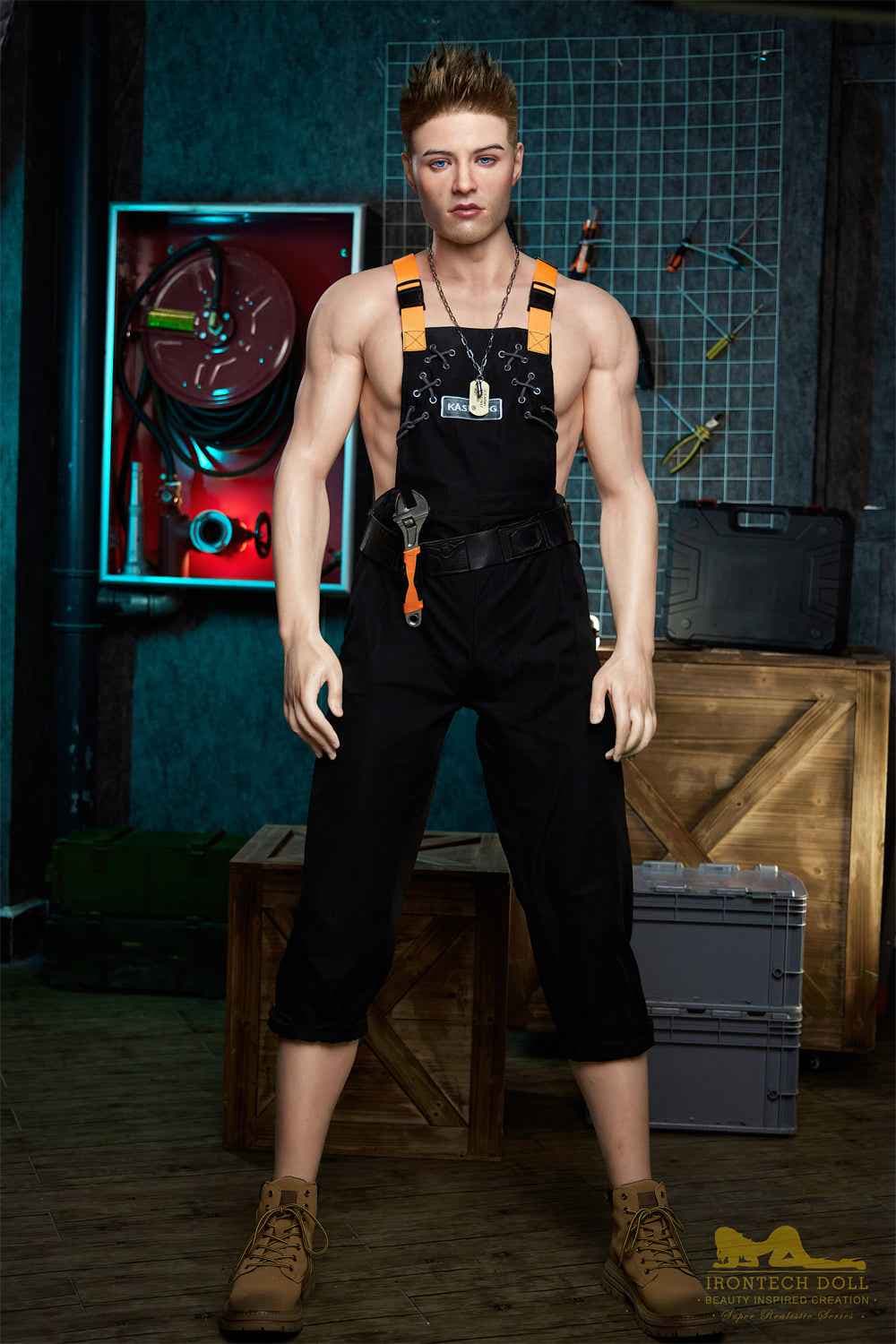 Irontech Doll männliche Sex Doll Maik