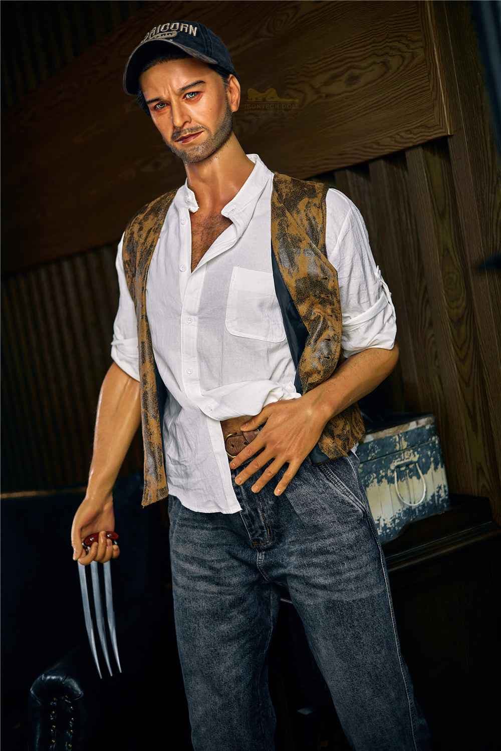 Irontech Doll Paule - Männliche Sexpuppe mit athletischem Körperbau - 10