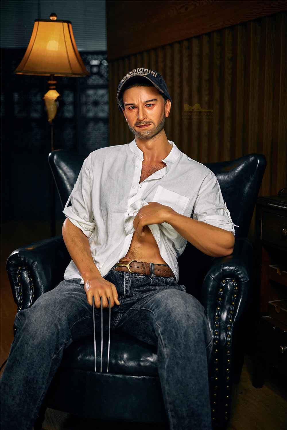 Irontech Doll Paule - Männliche Sexpuppe mit athletischem Körperbau - 11