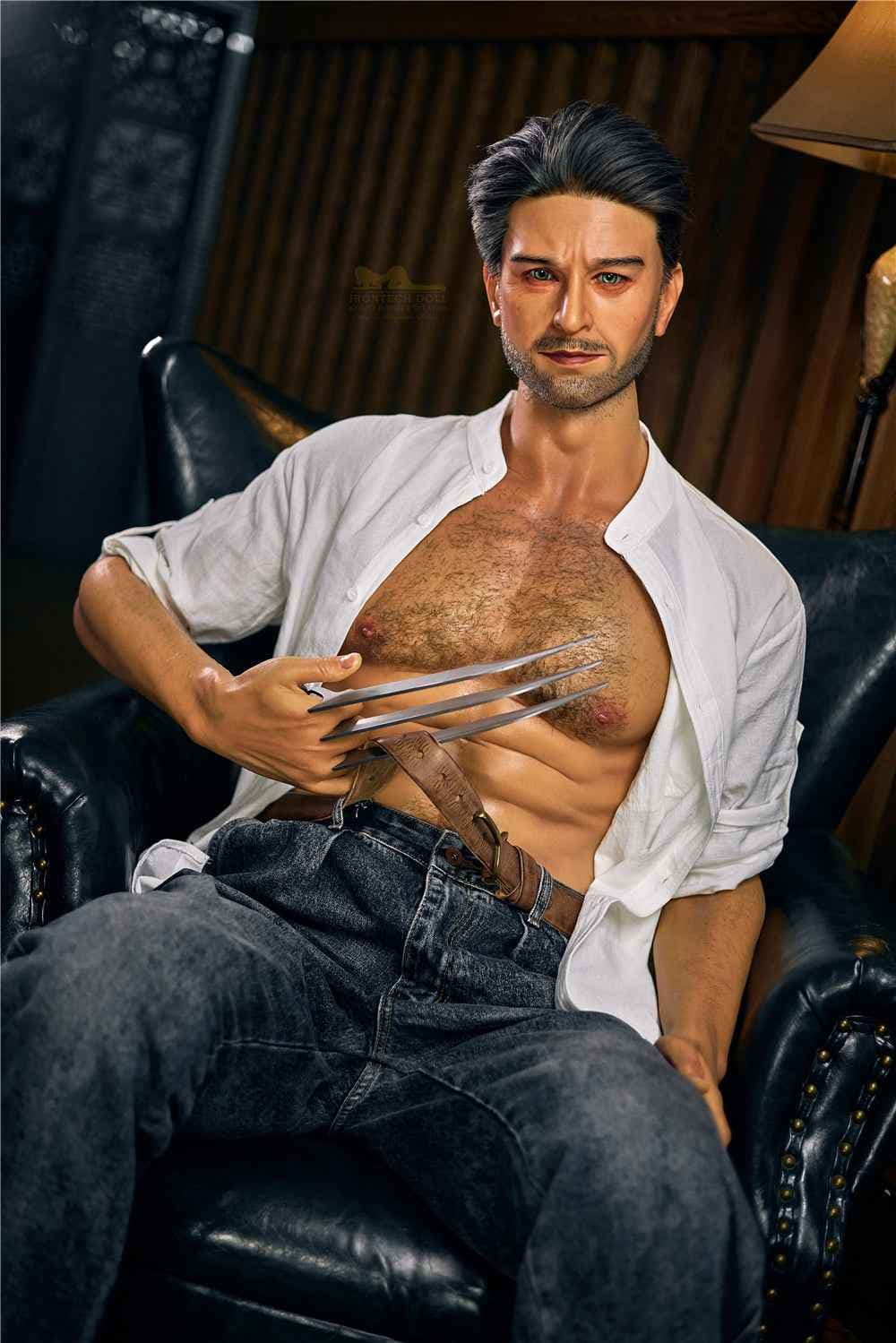 Irontech Doll Paule - Männliche Sexpuppe mit athletischem Körperbau - 15