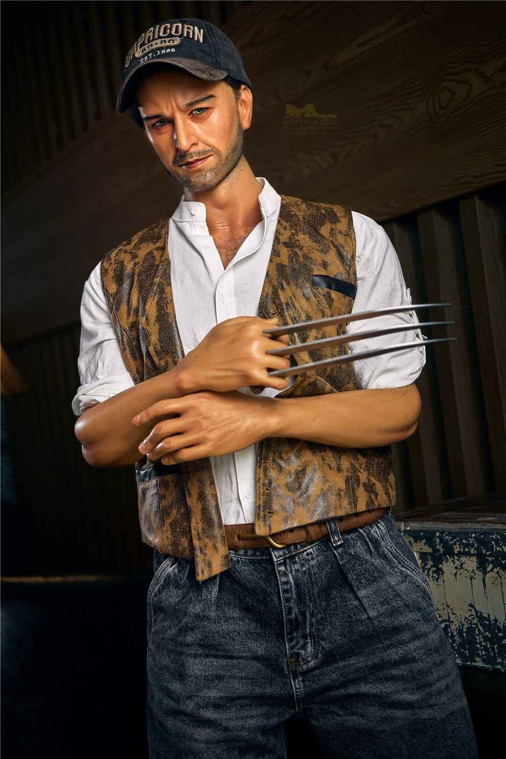 Irontech Doll Paule - Männliche Sexpuppe mit athletischem Körperbau - 7