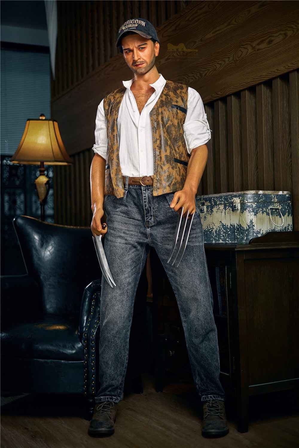 Irontech Doll Paule - Männliche Sexpuppe mit athletischem Körperbau - 8