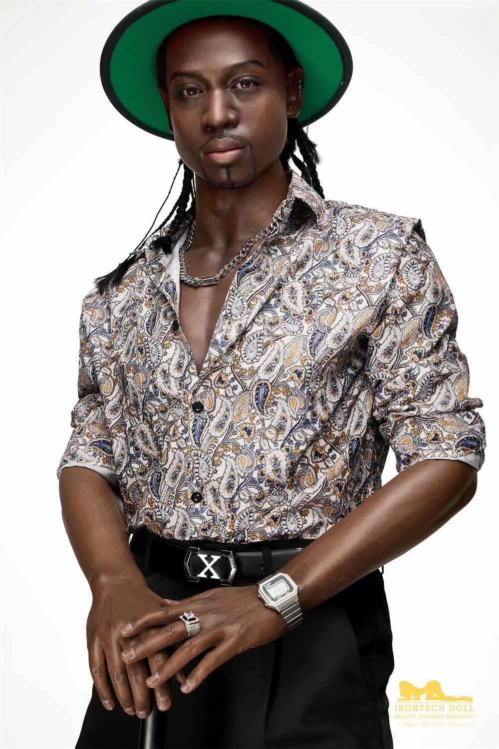 Irontech Doll Rodriguez - Poupée sexuelle masculine athlétique avec des détails réalistes - 6