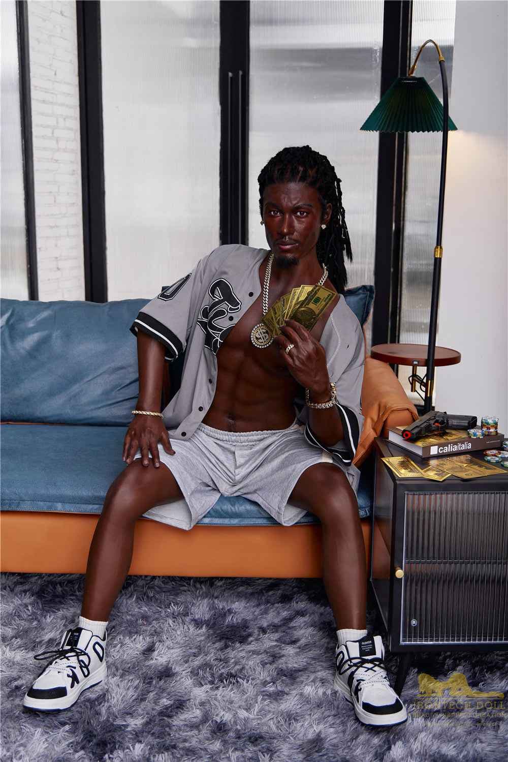 Irontech Doll Vincent - Athletische männliche Silikon Sexpuppe - 8