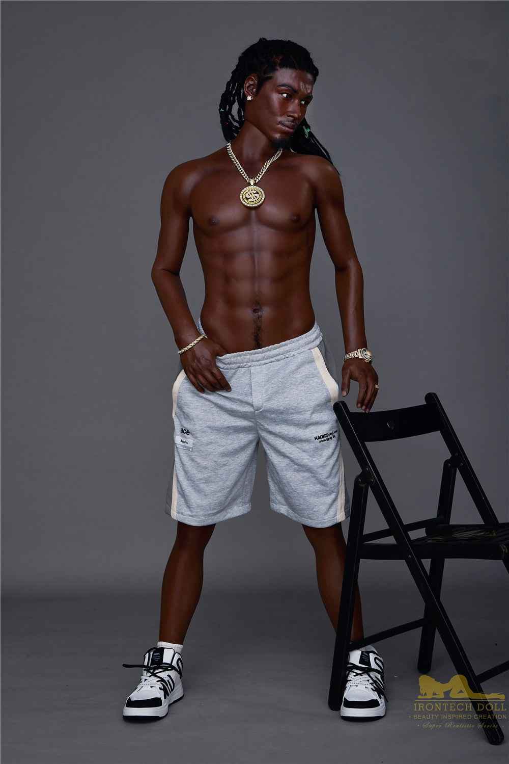 Irontech Doll Vincent - Athletische männliche Silikon Sexpuppe - 11
