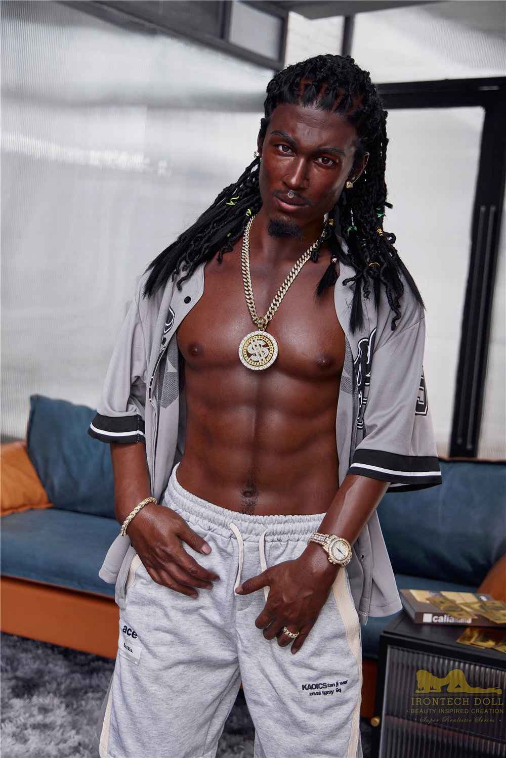 Irontech Doll Vincent - Athletische männliche Silikon Sexpuppe - 7