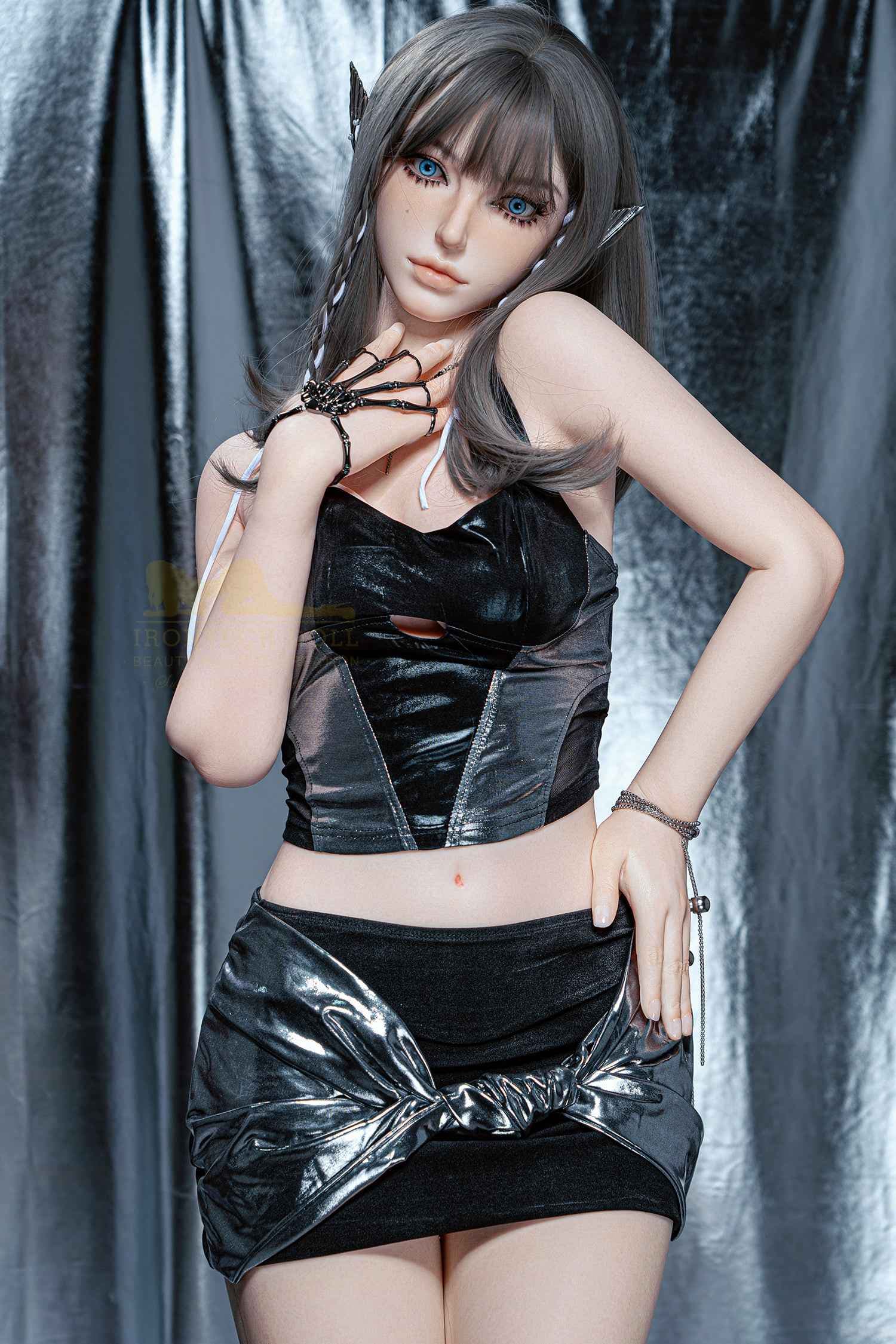 Irontech Doll Anaire 163cm Platin-Silikon Sexpuppe Anime Elfe