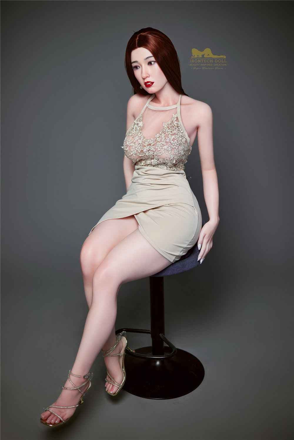 Irontech Doll Betty 153cm Silikon Sexpuppe E-Cup Liebespuppe