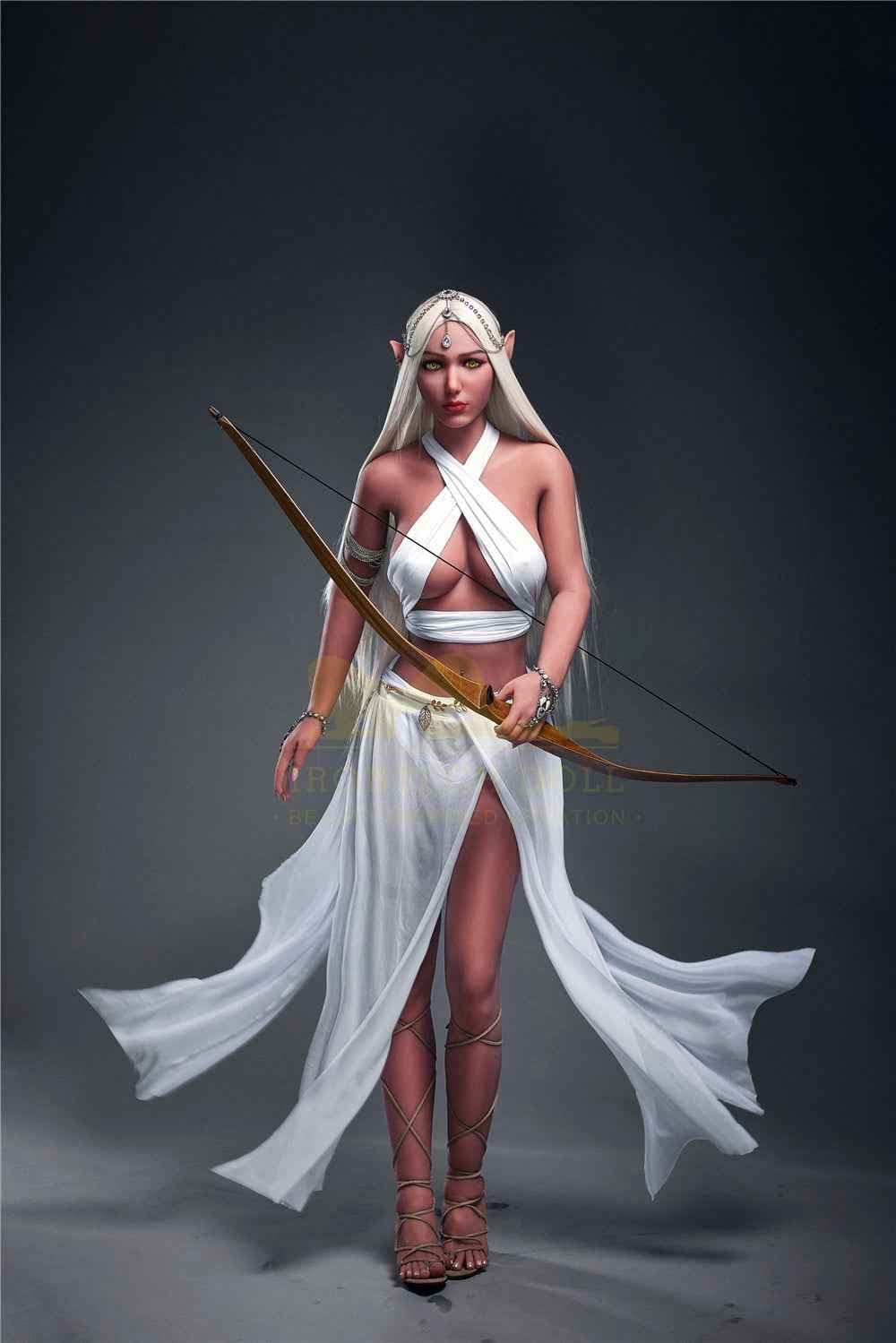 Irontech Doll Elaria - Fantasy silicone sex doll with elf ears - 1