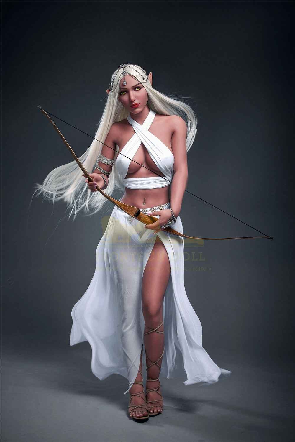 Irontech Doll Elaria - Fantasy silicone sex doll with elf ears - 4