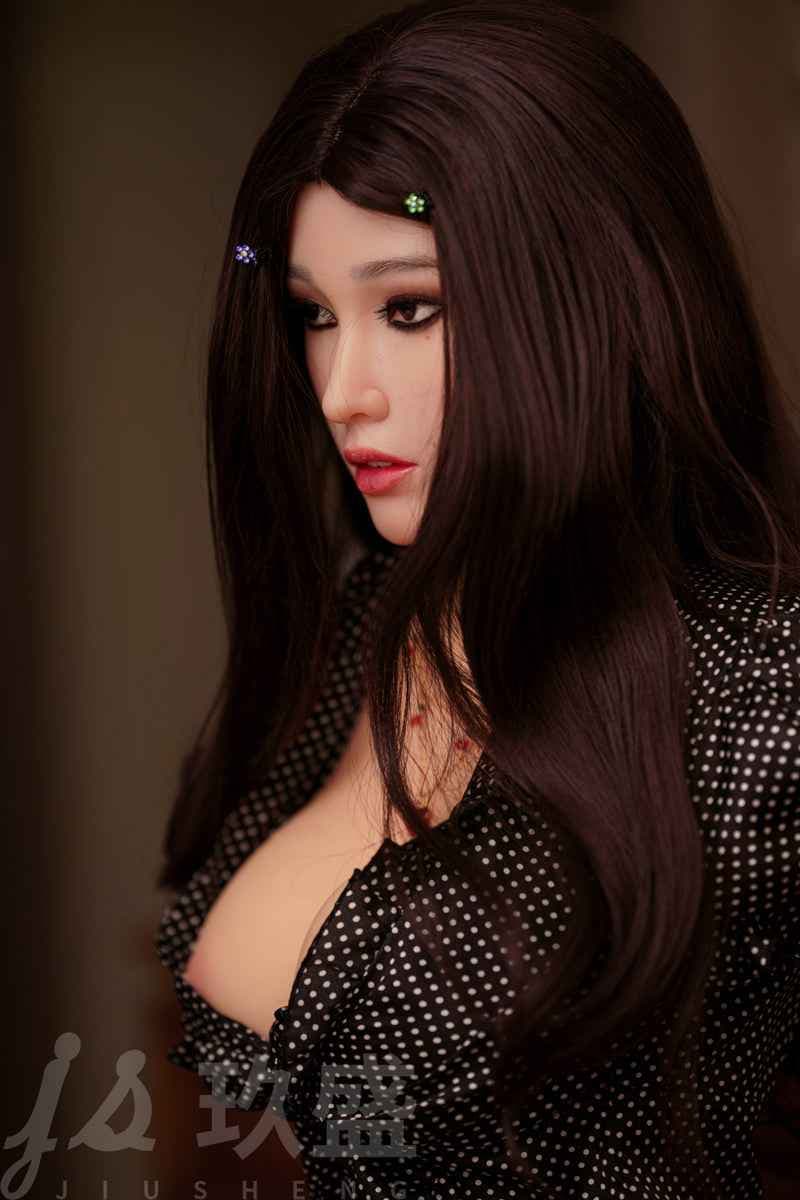 Jiusheng Sex Doll Malina - Kurvige Asiatische Sexpuppe - 3