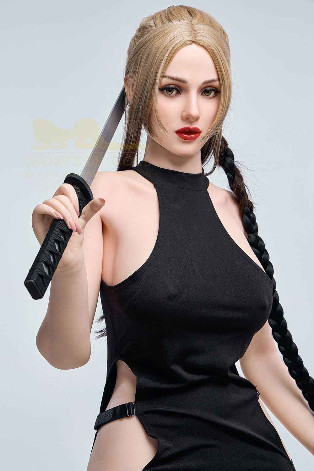 Irontech Doll Tonie - 159 cm Poupée sexuelle en silicone avec corps galbé - 5