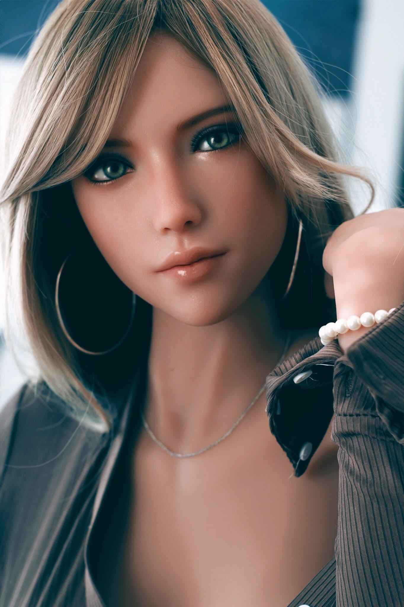 SEDoll Maxi - Poupée sexuelle courbe en silicone avec cheveux blonds - 3