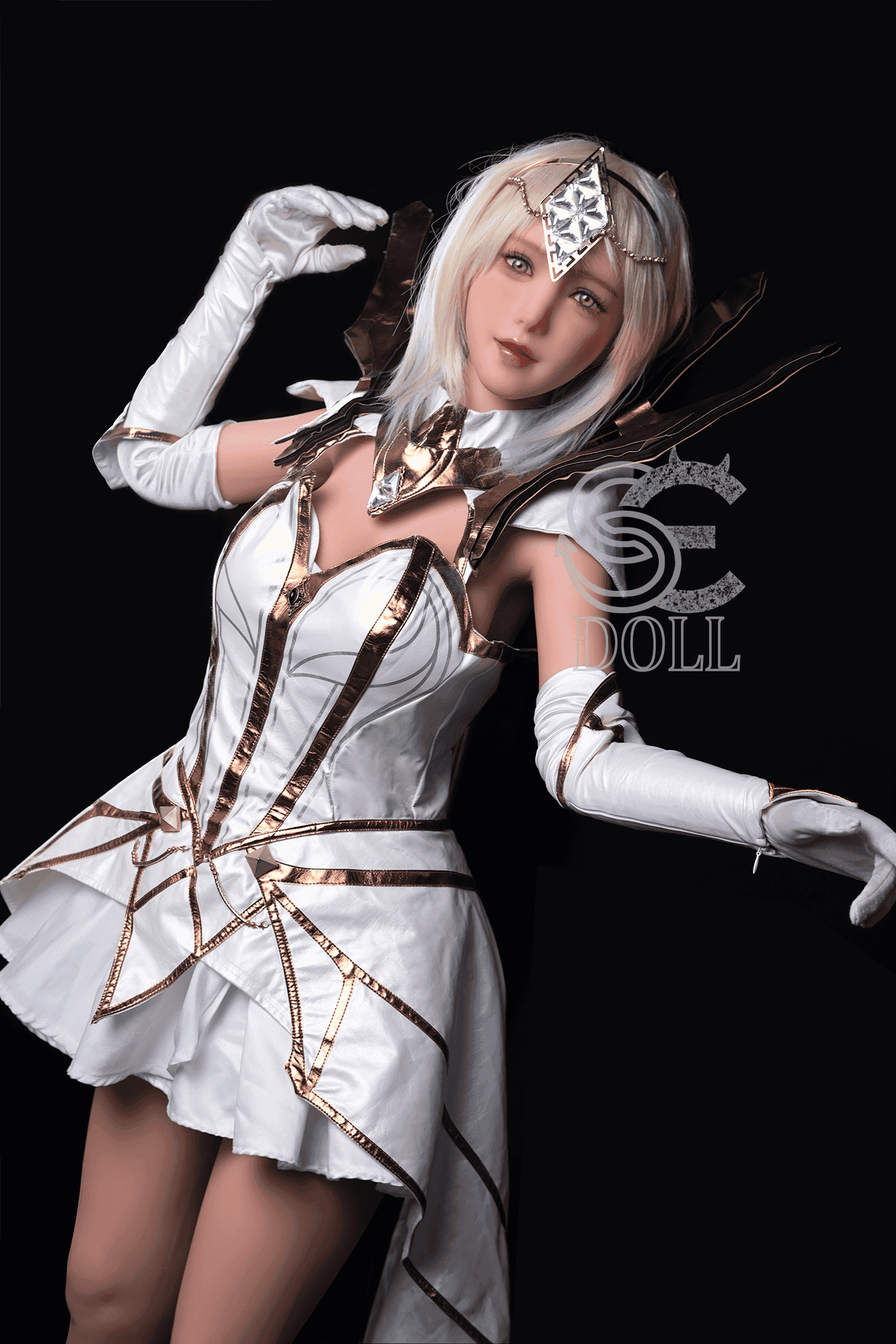 SEDoll Angie - Fantasy Sexpuppe mit platinblonden Haaren - 10